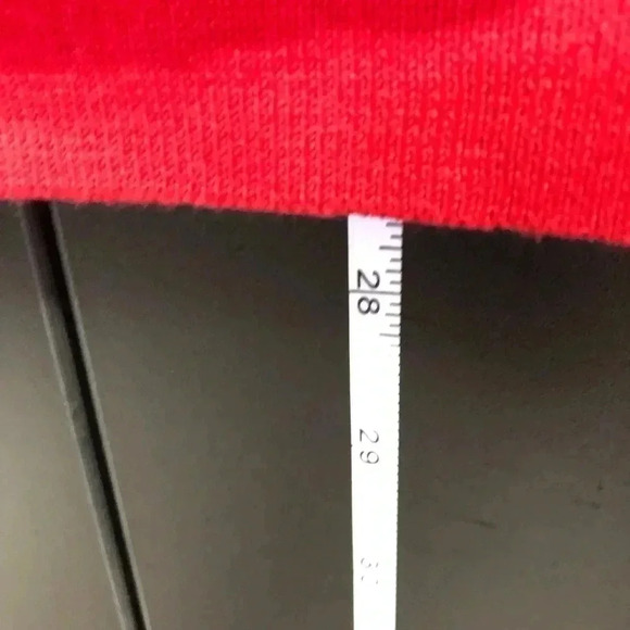 G Knitwear mid length red skirt - elastic waist Size XL - Picture 5 of 7